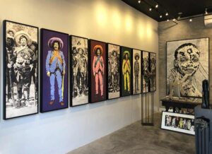 Enrique Bascon gallery in Los Cabos art walk 